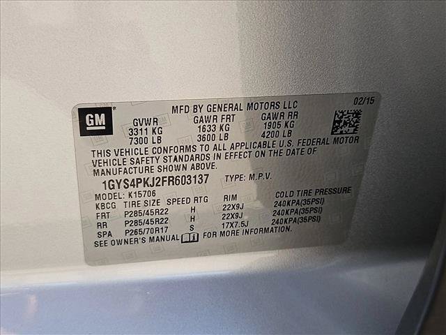 Used 2015 Cadillac Escalade Platinum AWD/4WD image 27