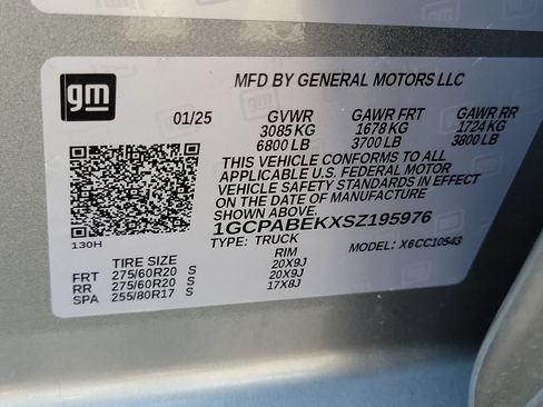 Used 2025 Chevrolet Silverado 1500 Custom RWD image 32