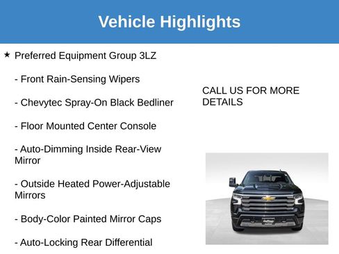 Used 2025 Chevrolet Silverado 1500 High Country w/ High Country Premium Package AWD/4WD image 29