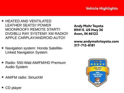 Used 2019 Honda Odyssey Elite image 2