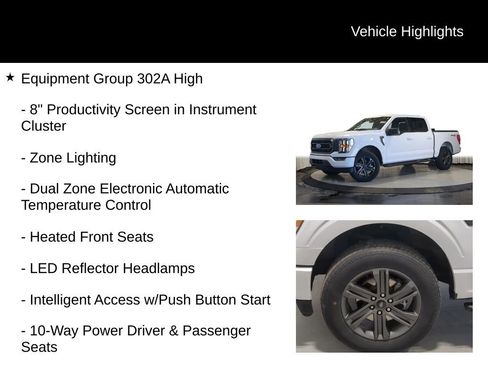 Used 2023 Ford F150 XLT w/ Equipment Group 302A High AWD/4WD image 13