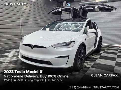 Used 2022 Tesla Model X AWD/4WD image 1