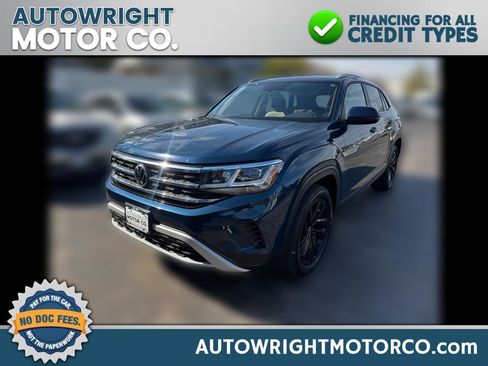 Used 2021 Volkswagen Atlas Cross Sport SE w/ Panoramic Sunroof Package AWD/4WD image 1