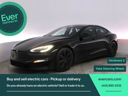 Used 2022 Tesla Model S Standard Range AWD/4WD image 1