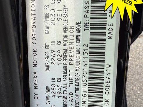 Used 2016 MAZDA MAZDA6 Sport image 30