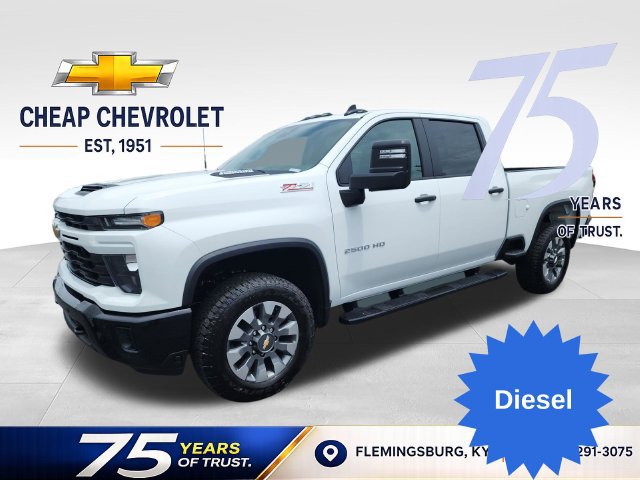 New 2026 Chevrolet Silverado 2500 Custom w/ Custom Value Package AWD/4WD 360° Tour