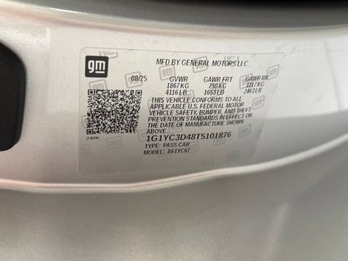 New 2026 Chevrolet Corvette Stingray Premium Conv w/ 3LT image 24