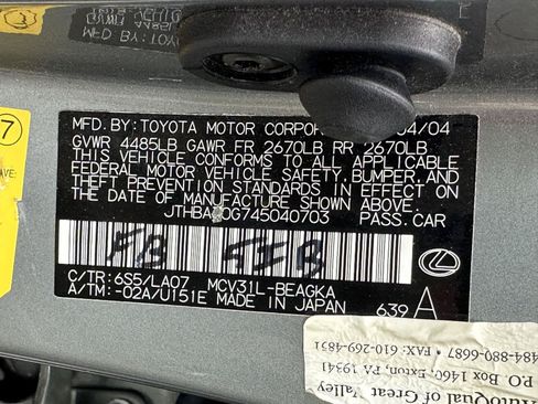 Used 2004 Lexus ES 330 FWD image 15