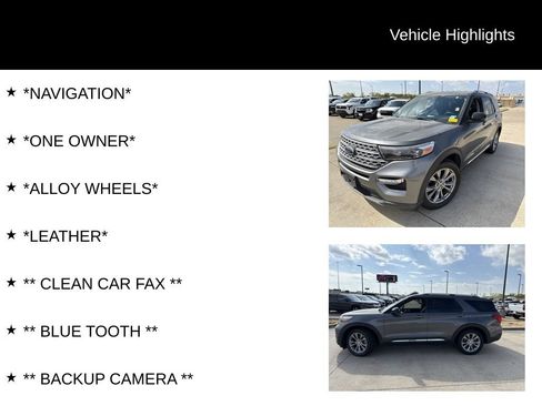 Used 2022 Ford Explorer Limited w/ Equipment Group 301A RWD image 4
