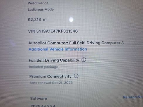 Used 2019 Tesla Model S Performance image 15