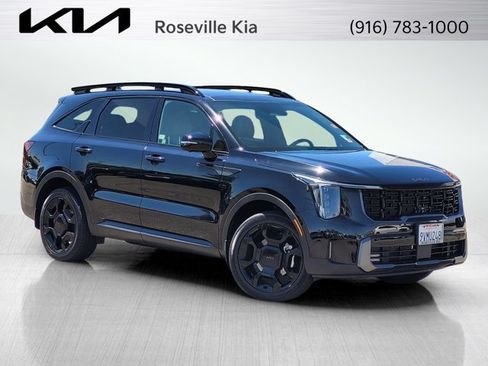 Certified 2025 Kia Sorento SX Prestige w/ Olive Brown Leather Package AWD/4WD image 1
