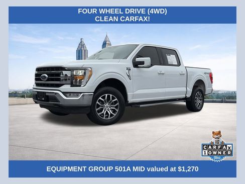 Used 2021 Ford F150 Lariat w/ Equipment Group 501A Mid AWD/4WD image 1