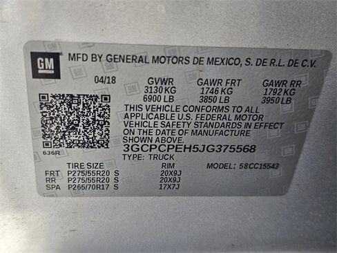 Used 2018 Chevrolet Silverado 1500 Custom w/ Rally 1 Edition image 30