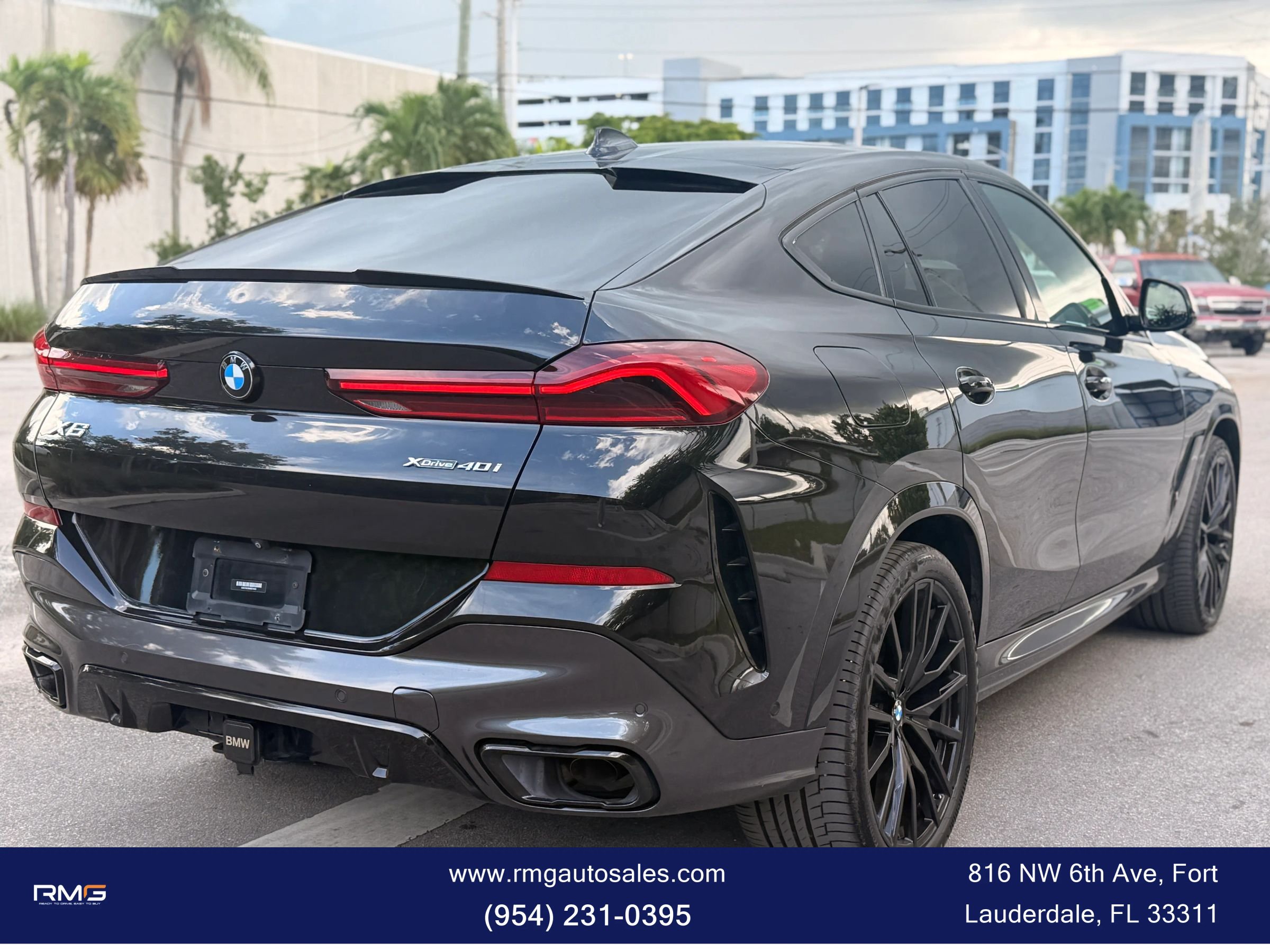 Used 2021 BMW X6 xDrive40i w/ M Sport Package AWD/4WD image 5