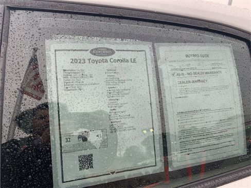 Certified 2023 Toyota Corolla LE image 36