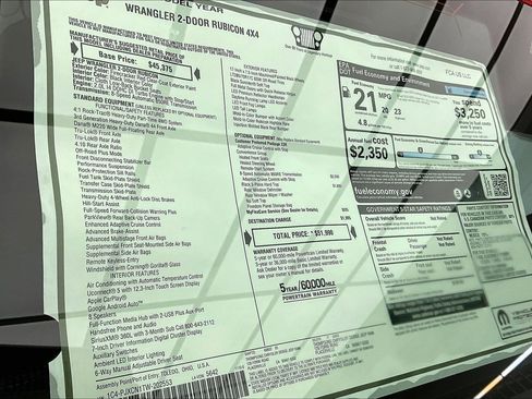New 2026 Jeep Wrangler Rubicon image 21