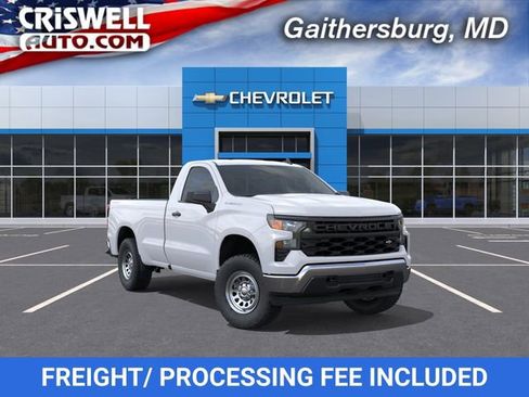 New 2026 Chevrolet Silverado 1500 W/T w/ WT Value Package AWD/4WD image 1
