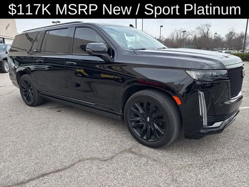 Used 2022 Cadillac Escalade ESV Sport Platinum w/ Heavy-Duty Trailer Package image 16