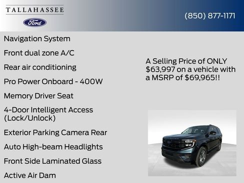 New 2026 Ford Expedition Active RWD image 46