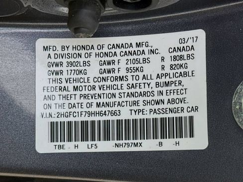 Used 2017 Honda Civic EX-L image 38