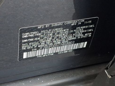 Certified 2026 Subaru Outback Limited w/ Premium/Limited Package 2 AWD/4WD image 26