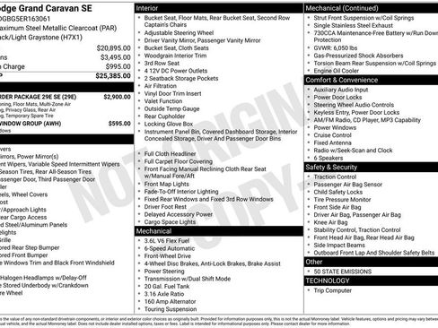 Used 2014 Dodge Grand Caravan SE w/ Quick Order Package 29E SE image 4