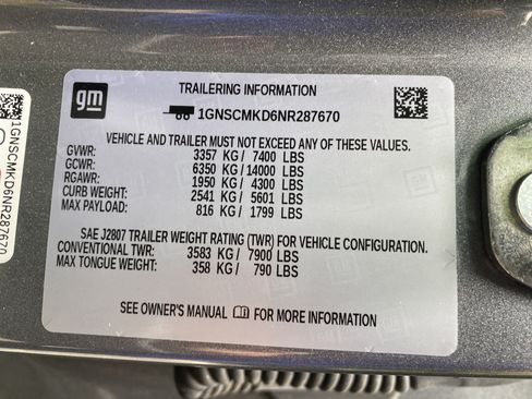 Used 2022 Chevrolet Tahoe LS RWD image 40