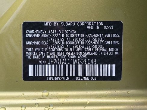 Used 2021 Subaru Crosstrek 2.0i Premium w/ Popular Package #4 image 25