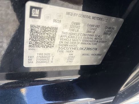 Used 2019 Chevrolet Silverado 1500 High Country image 35