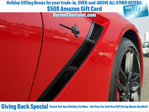 Used 2016 Chevrolet Corvette Stingray Convertible w/ Carbon Flash Badge Package image 38