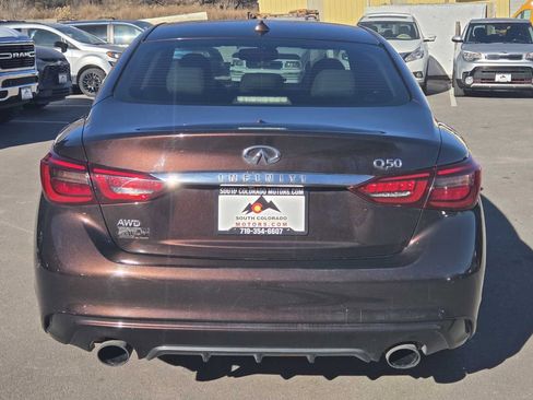 Used 2018 INFINITI Q50 Luxe w/ Essential Package (3.0T Luxe) image 6