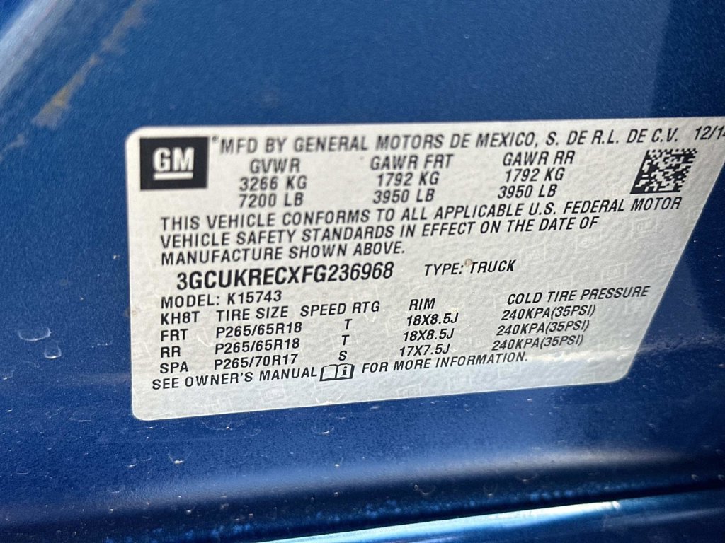 Used 2015 Chevrolet Silverado 1500 LT w/ All Star Edition AWD/4WD image 18