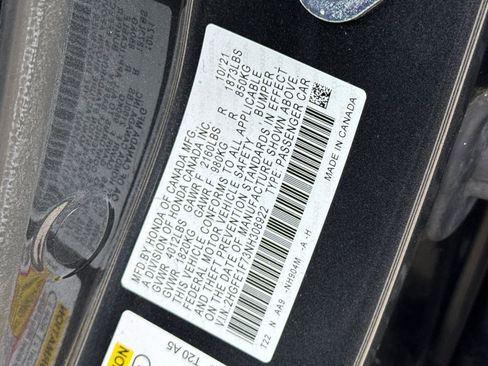 Used 2022 Honda Civic EX image 24