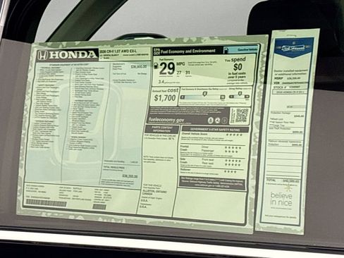 New 2026 Honda CR-V EX-L image 24