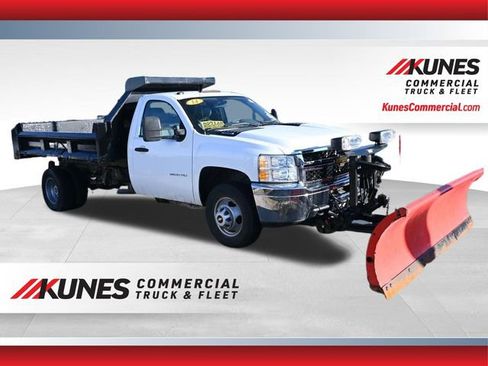 Used 2014 Chevrolet Silverado 3500 W/T w/ Snow Plow Prep Package image 1