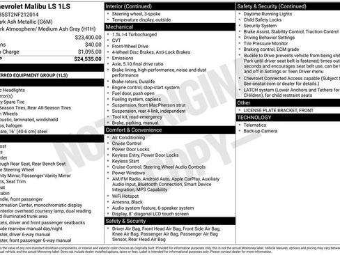 Used 2022 Chevrolet Malibu LS image 23