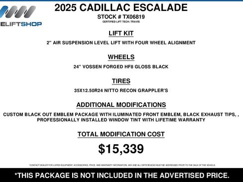 Used 2025 Cadillac Escalade V image 2