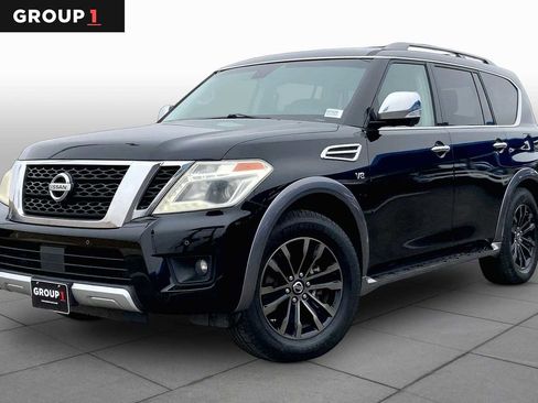 Used 2017 Nissan Armada Platinum w/ Captain Seat Package AWD/4WD image 1