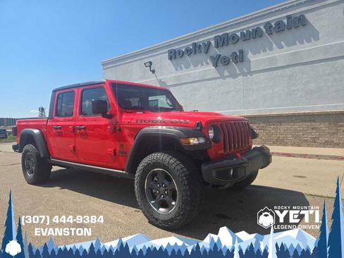 Used 2023 Jeep Gladiator Rubicon w/ Cold Weather Group AWD/4WD image 1