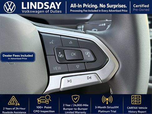 Certified 2024 Volkswagen Tiguan SE w/ Panoramic Sunroof Package AWD/4WD image 23