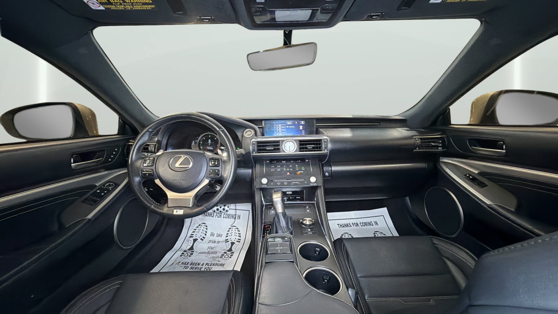 Used 2015 Lexus RC 350 w/ F Sport w/Summer Tires RWD image 31