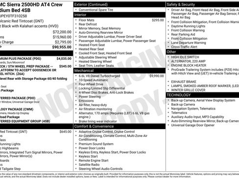 New 2026 GMC Sierra 2500 AT4 w/ AT4 Premium Plus Package AWD/4WD image 46