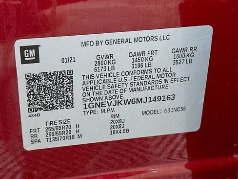 Used 2021 Chevrolet Traverse RS AWD/4WD image 40