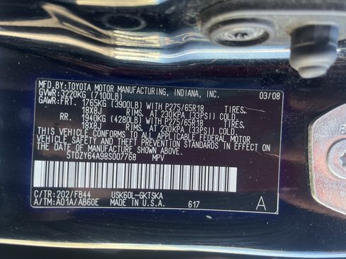 Used 2008 Toyota Sequoia SR5 image 9