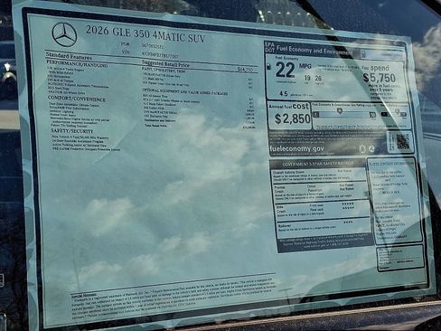 New 2026 Mercedes-Benz GLE 350 4MATIC image 19