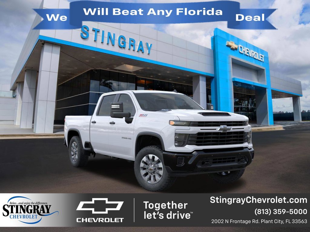 New 2026 Chevrolet Silverado 2500 Custom w/ Custom Value Package AWD/4WD image 1