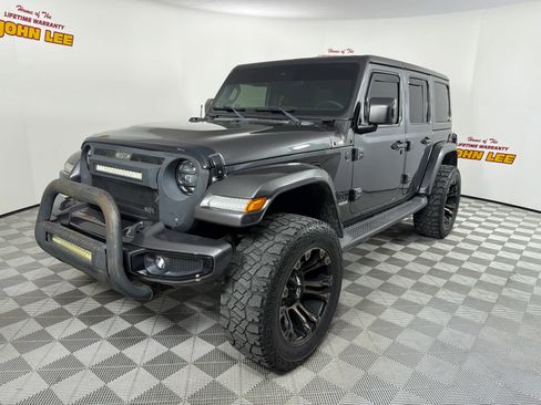 Used 2021 Jeep Wrangler Unlimited Sahara image 1