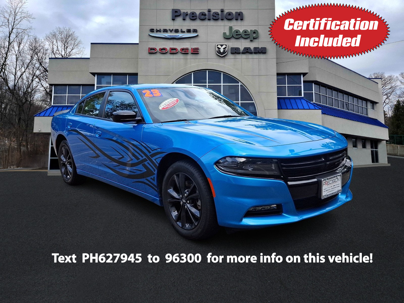 Used 2023 Dodge Charger SXT w/ Blacktop Package AWD/4WD image 1