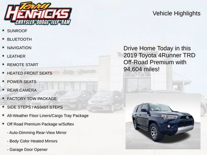 Used 2019 Toyota 4Runner TRD Off-Road Premium