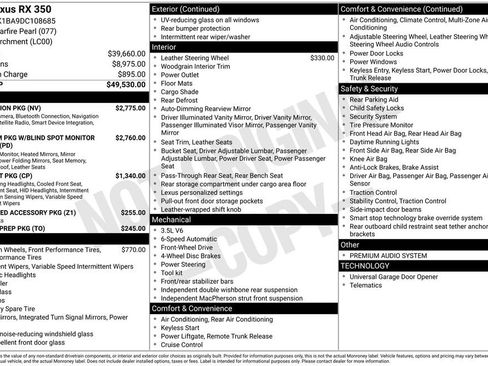 Used 2013 Lexus RX 350 FWD w/ Navigation Pkg image 31